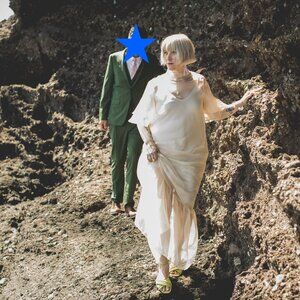 kamperret barre dress - silk organza wedding dress